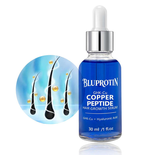 Copper Peptides Hair Growth Serum Women and Men for Thinning Hair | Promotes Fullness Reduces Shedding 30ml / 1fl oz