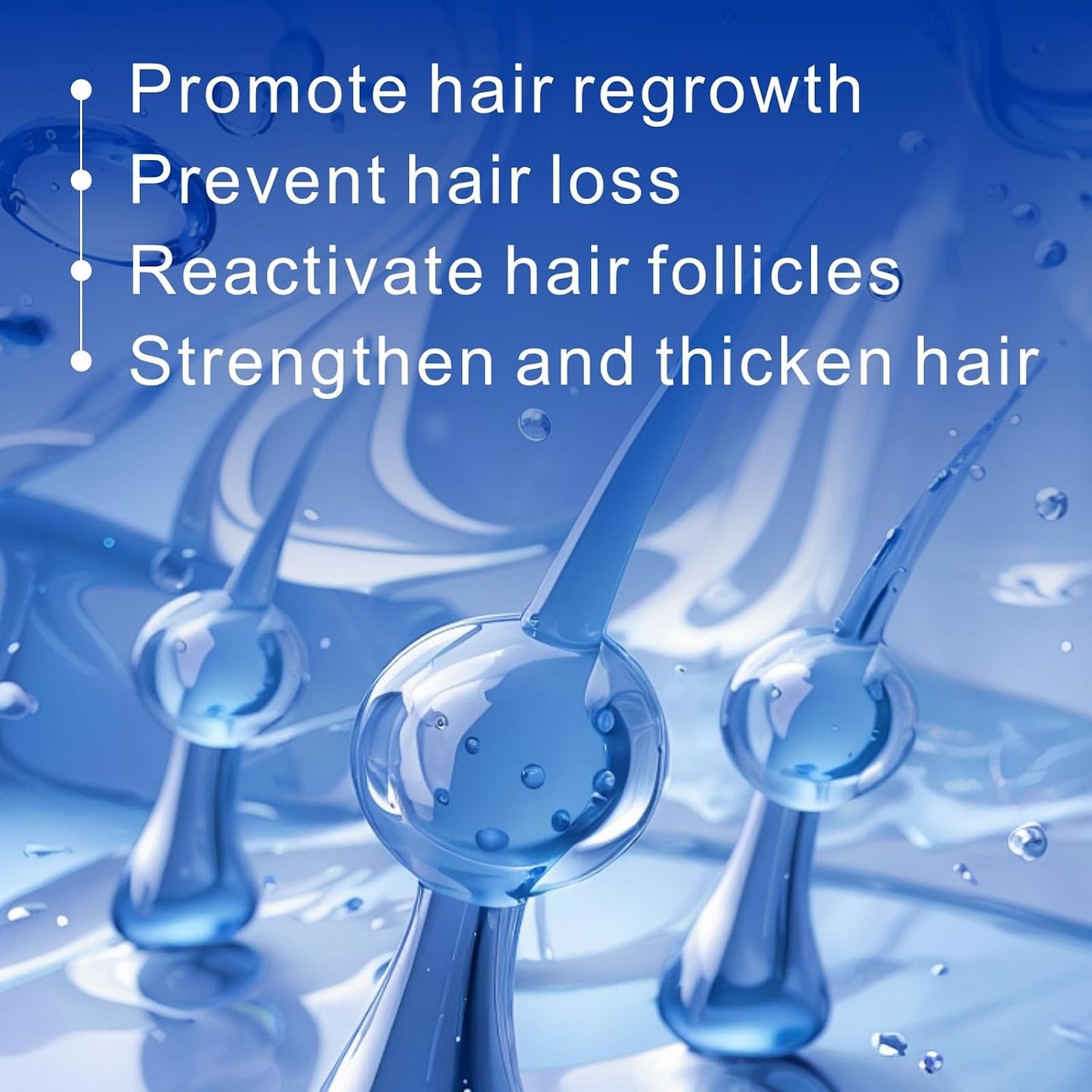 Copper Peptides Hair Growth Serum Women and Men for Thinning Hair | Promotes Fullness Reduces Shedding 30ml / 1fl oz